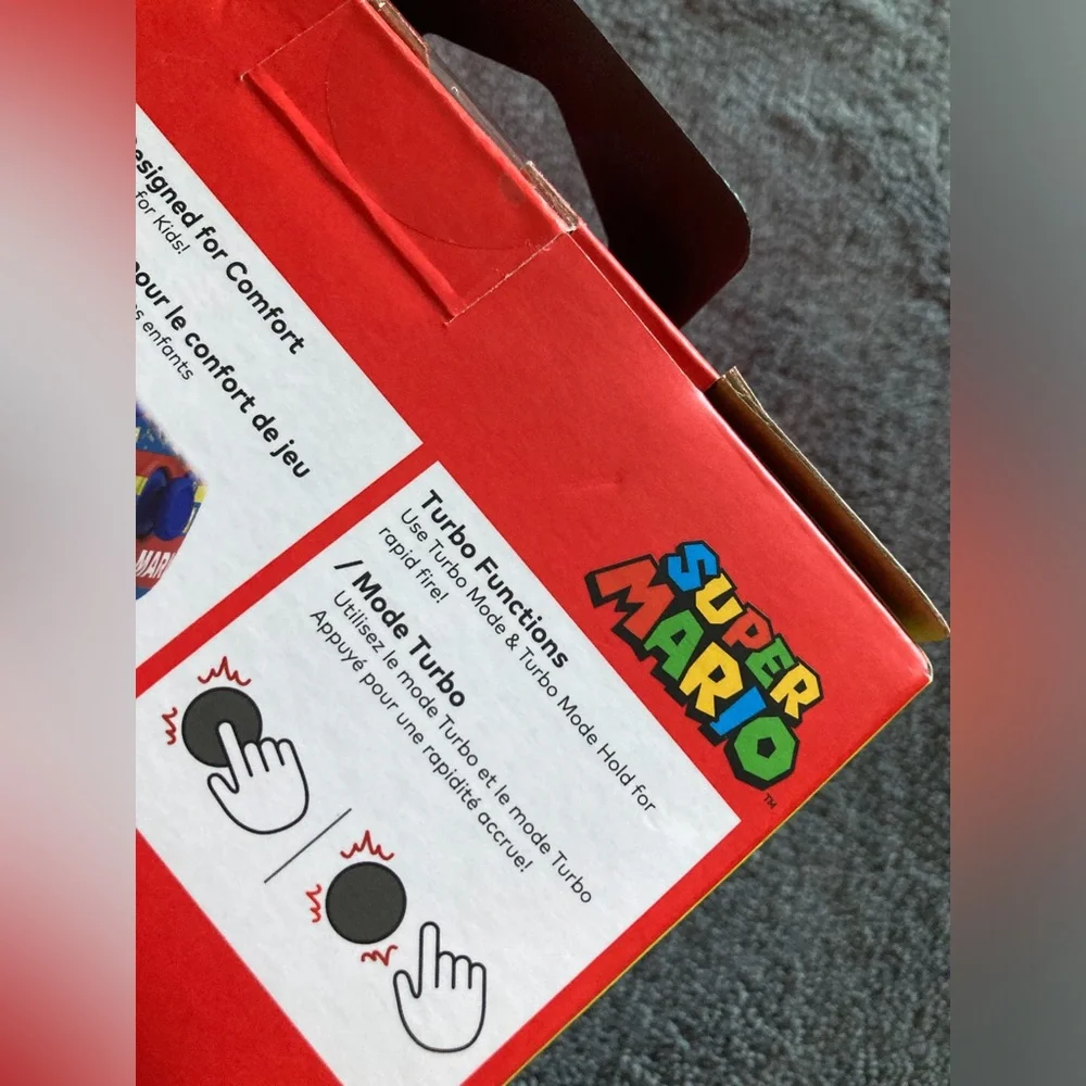Nintendo Switch Super Mario Red Controller